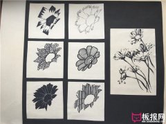花卉图案，七种花卉图案素材