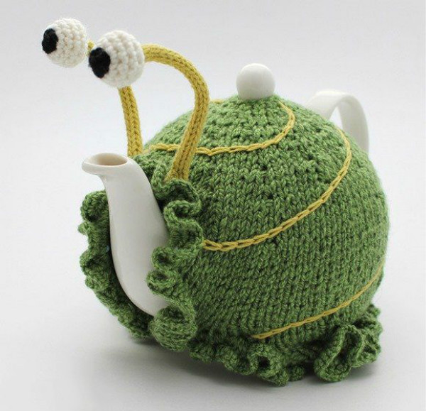  旧茶壶变身时尚有趣蜗牛壶