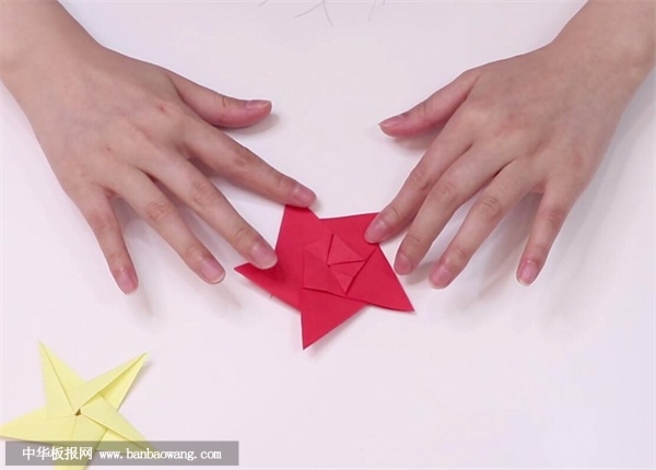 五角星的折法