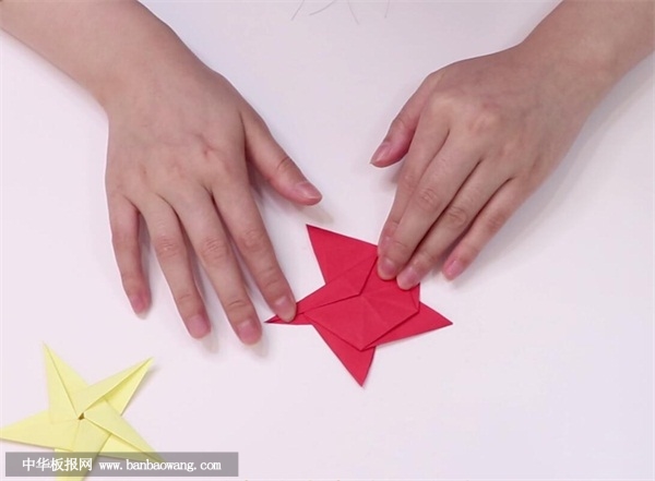 五角星的折法