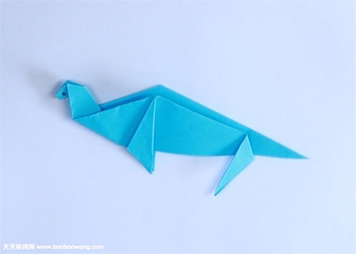 小海豹简单折纸