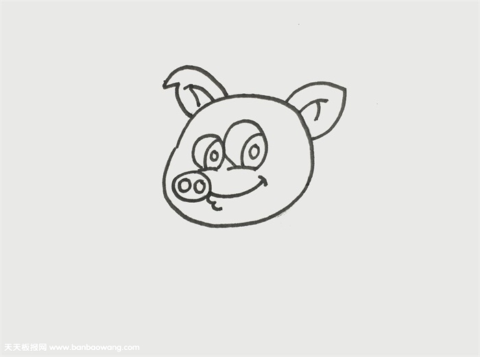 猪猪怎么画