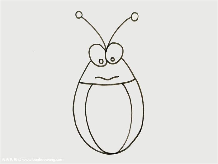 蟑螂怎么画