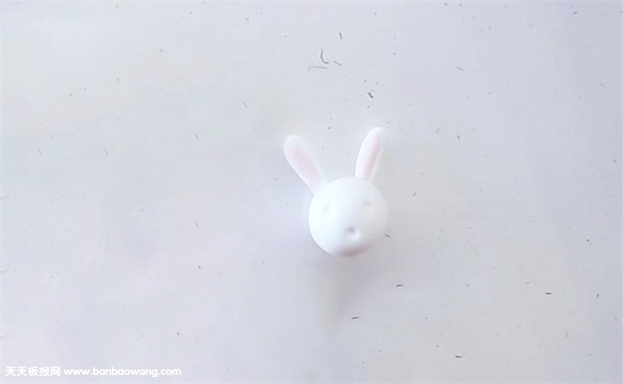 兔子用超轻粘土怎么做