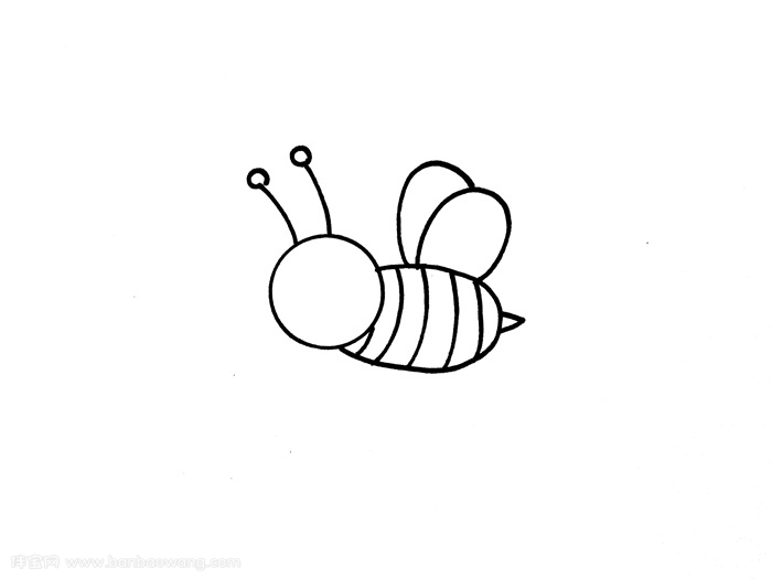 QQ红包蜜蜂怎么画