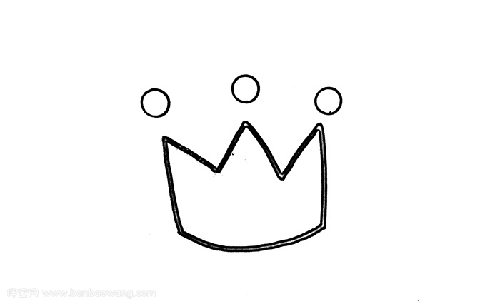 皇冠怎么画简单又漂亮