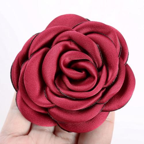[创意手工]手工饰品制作之玫瑰胸花