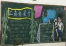 江南好课堂之足球特色黑板报版面设计图