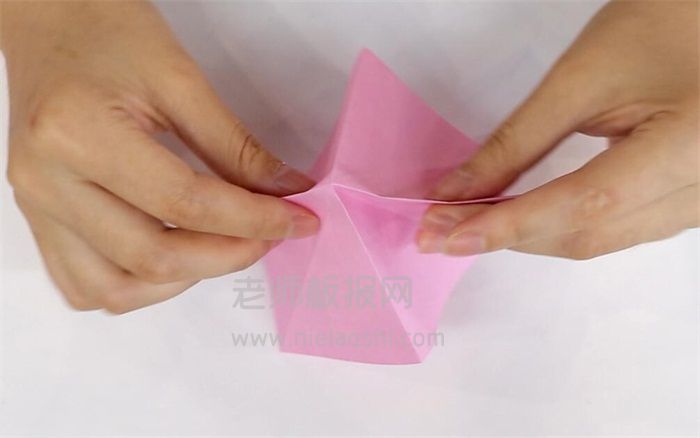 花折纸图片花是怎么折的？