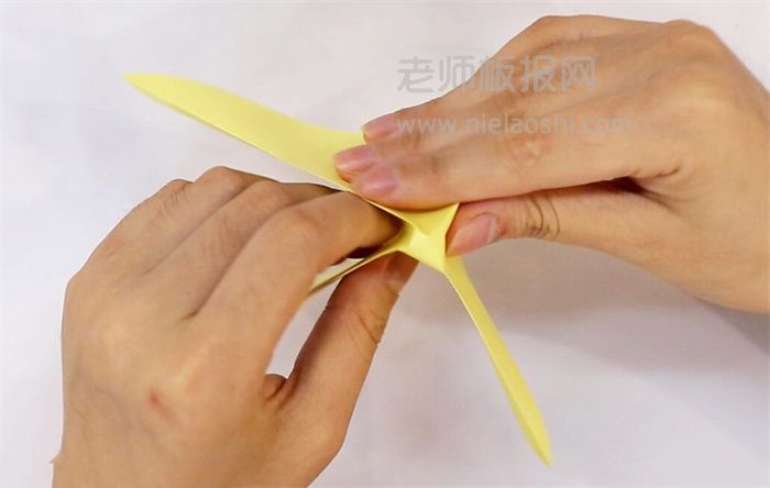折纸图片怎么折牛头？