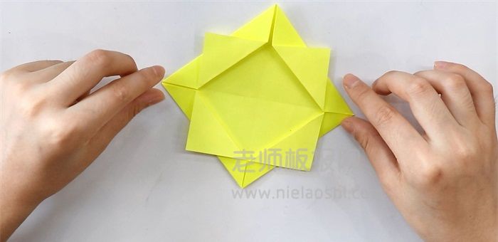 太阳花折纸图片 太阳花怎么折