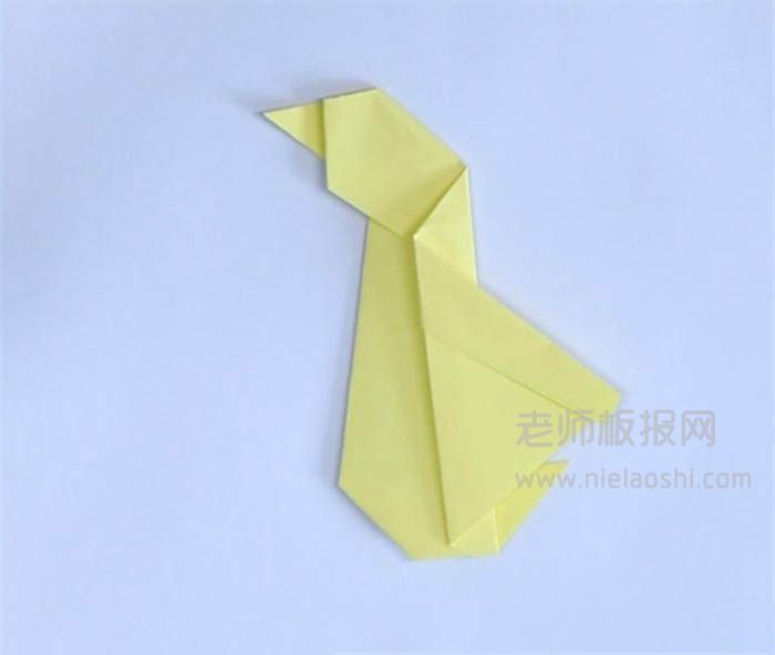 简单的鸭子折纸图片 鸭子怎么折