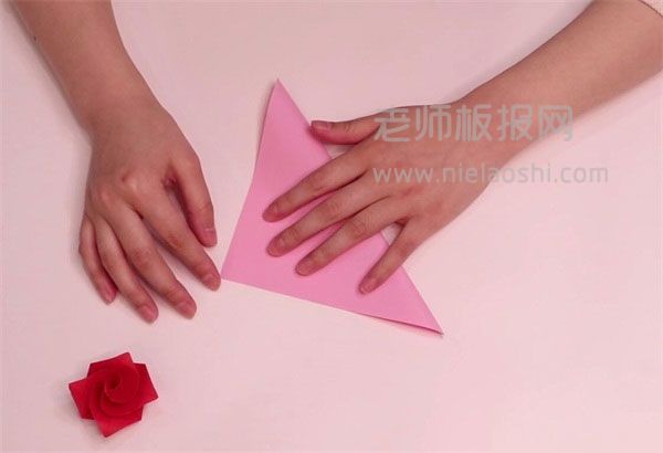 玫瑰折纸图片玫瑰是怎么折的？