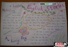 三年级英语手抄报图片:English Stories