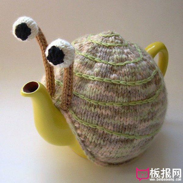  旧茶壶变身时尚有趣蜗牛壶