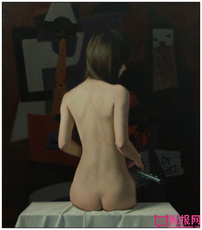 精美的人体油画作品，女人体油画作品欣赏