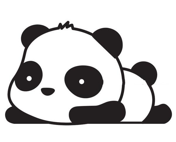 儿童学画画，如何画可爱的大熊猫简笔画