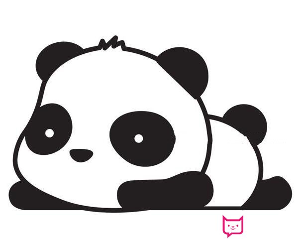 儿童学画画，如何画可爱的大熊猫简笔画