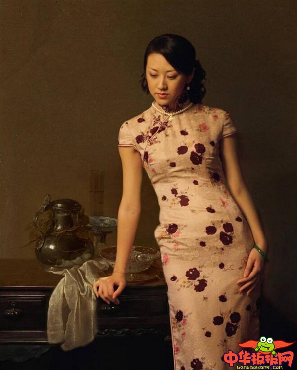 中国美女人体油画，中国女人体油画集