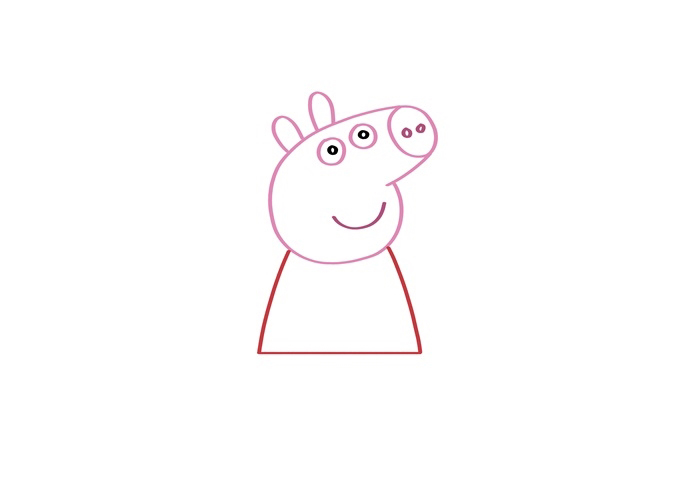 小猪佩奇简笔画图片 小猪佩奇是怎么画的