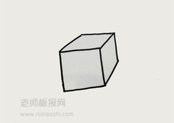 立体箱子简笔画图片 立体箱子怎么画的
