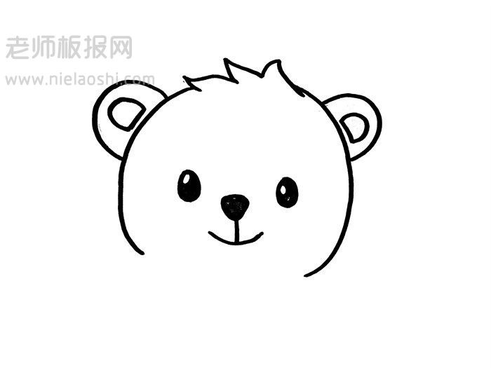 熊的简笔画怎么画？