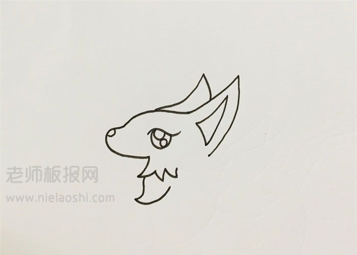 九尾狐简笔画图片如何画一只九尾狐