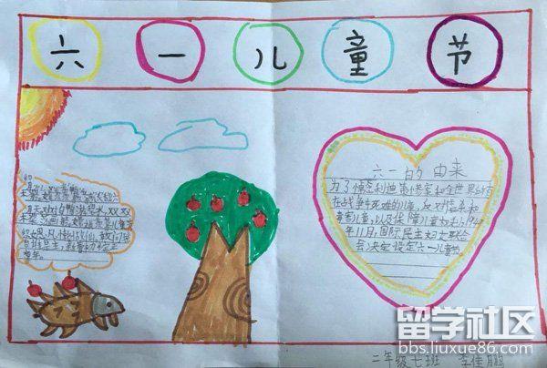 2022年六一儿童节简单漂亮的手抄报怎么画(六一儿童节手抄