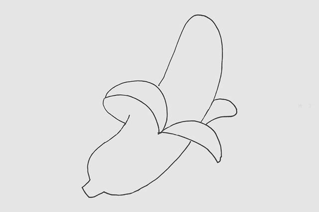 漫画香蕉简笔画是怎么画出来的？