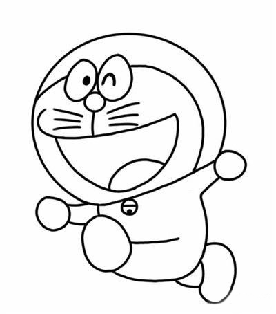 机器猫哆啦A梦简笔画图片 哆啦A梦怎么画的